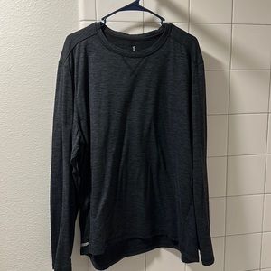 Free Country - Dark Grey Heather - Long Sleeve Tee XXL